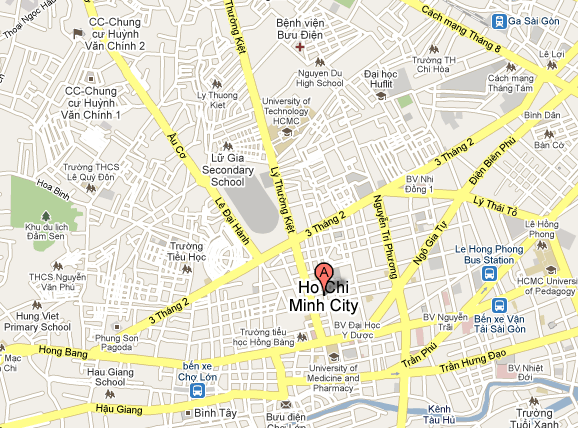 So does Vietnam have Google Maps? Only in metropolitan areas.