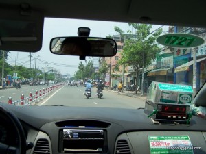 Di Taxi Ve Elios Hotel Saigon, vietnam